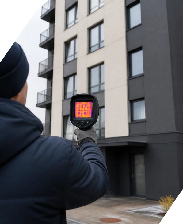 Тепловизионное обследование зданий в Бердске от 5206 р. | ЭкспертизаРоссия