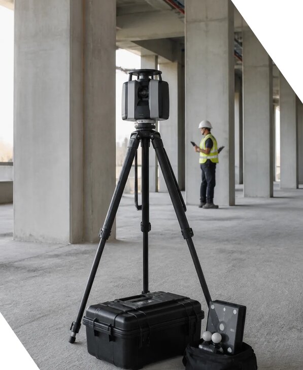 Лазерное сканирование зданий для обследования в Бердске